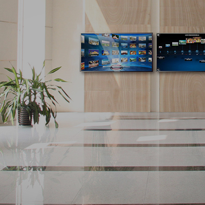 PyroSign can support lobby displays.